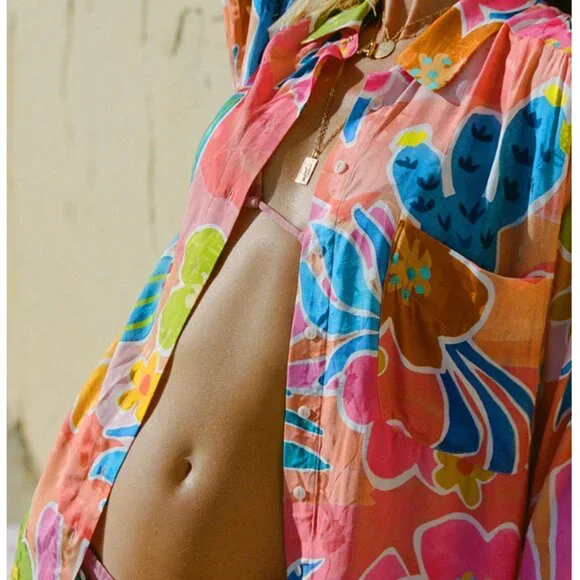 Spell Margi Hour shirtdress, Med - Picture 5 of 11